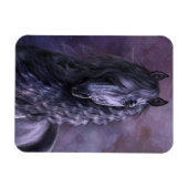 Black Shadow Flexi Magnet (Horizontal)