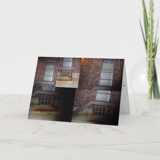 "Black Shadow" Hallowe’en Card Karte (Vorderseite)