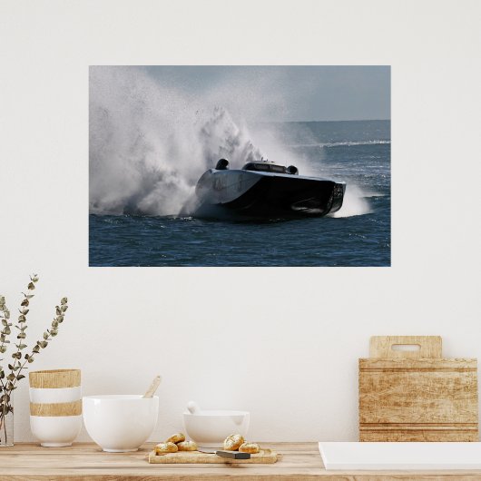 Black Shadow MTI Poster (Küche)