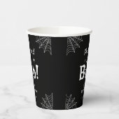 Black She fand ihr kobales Halloween-Brautparty Pappbecher (Links)