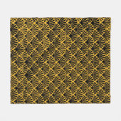 Black Sheaves Fleecedecke (Vorderseite (Horizontal))