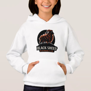 Black Sheep Barbecue Feuer Ram BBQ Grill Liebhaber Hoodie