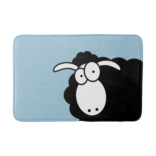 Black Sheep Bath Mat Badematte (Vorderseite)
