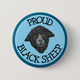 Black Sheep Blue Button