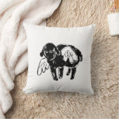 Black Sheep Dreamy Pillow Kissen (Decke)