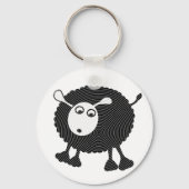 Black Sheep Geschenk-Schlüsselanhänger Schlüsselanhänger (Vorderseite)