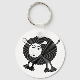 Black Sheep Geschenk-Schlüsselanhänger Schlüsselanhänger