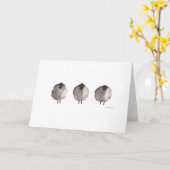 Black Sheep Greep Card Karte (Gelbe Blume)