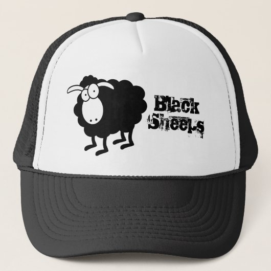 Black Sheep Hat Truckerkappe (Vorderseite)