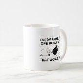 Black Sheep Kaffeetasse (VorderseiteRechts)