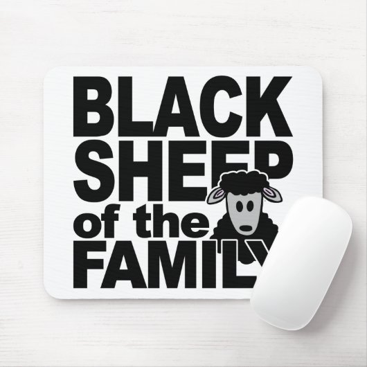 BLACK SHEEP mousepad (Mit Mouse)
