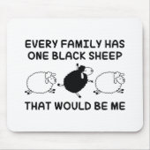 Black Sheep Mousepad (Vorne)
