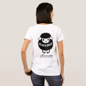 Black Sheep Never Follows The Flock T-Shirt (Schwarz voll)
