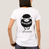 Black Sheep Never Follows The Flock T-Shirt (Rückseite)