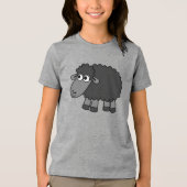 Black Sheep Shirt! Tri-Blend Shirt (Vorderseite)