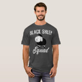Black Sheep Squad Funny Black Sheep T-Shirt (Vorne ganz)