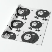 Black Sheep Wrapping Paper Geschenkpapier (Ungerollt)