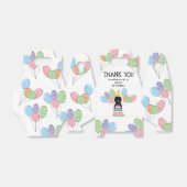 Black Sheepadoodle Birthday Danke Geschenkschachtel (Ungefaltet)