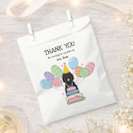 Black Sheepadoodle Birthday Party Geschenktütchen
