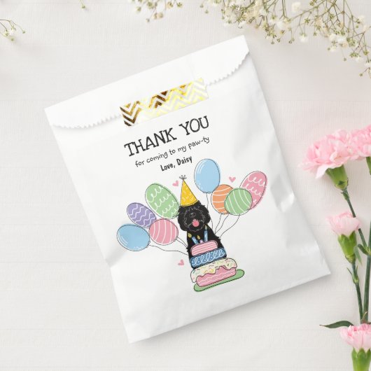 Black Sheepadoodle Birthday Party Geschenktütchen (Versiegelt)