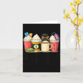 Black Shopng Friday Squad Coffee C Coffee Lovers Karte (Gelbe Blume)