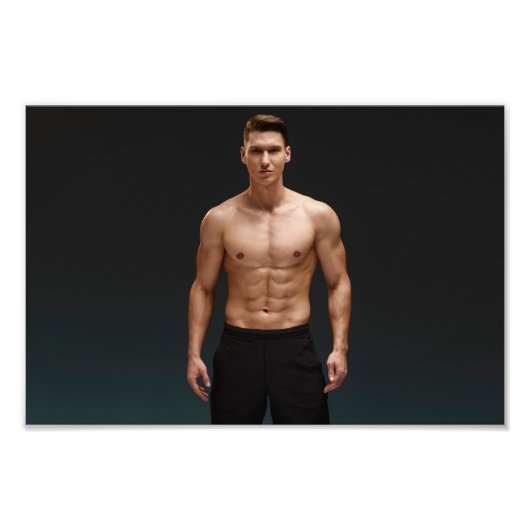 Black Shorts Hot Typ Poster (Vorne)