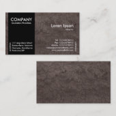 Black SideBand - EarthTexture Visitenkarte (Vorne/Hinten)