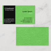 Black SideBand - Textur des Grünbuchs Visitenkarte (Vorne/Hinten)