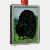 Black Silbernes Ornament (Rechts)