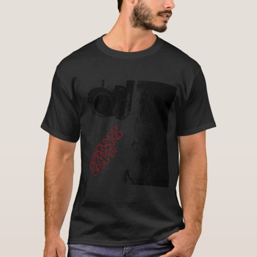 Black Silhouette Electronic Rock T-Shirt (Vorderseite)