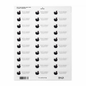 Black Silkie Chicken (Vorne)