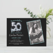 Black Silver 50 & noch fabelhaft 50. Geburtstag (Stehend Vorderseite)