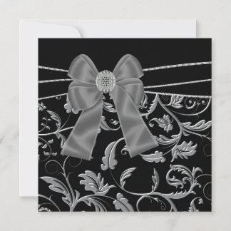 Black Silver Black Jeden Anlaß Party Einladungen
