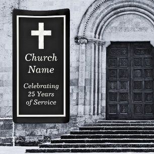 Black Silver Church 25. Jubiläumsfeier Banner