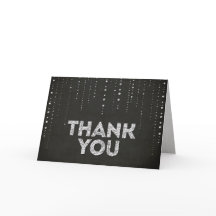 Black & Silver Glitzer Look Vielen Dank für Ihre K