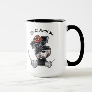 Black Silver Schnauzer IAAM Tasse