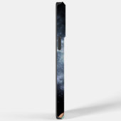 Black Simple Astronaut Case-Mate iPhone Hülle (Rückseite / Rechts)