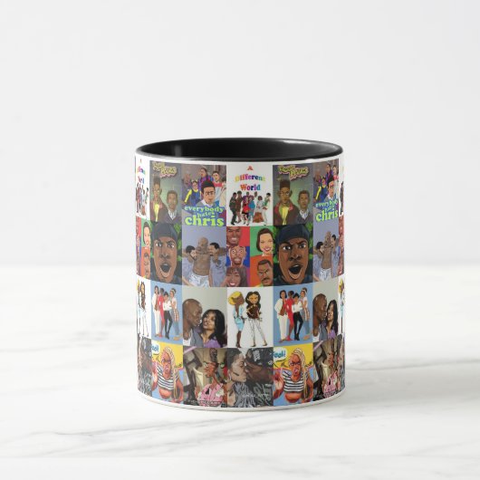 Black Sitcom Tasse (Zentrum)
