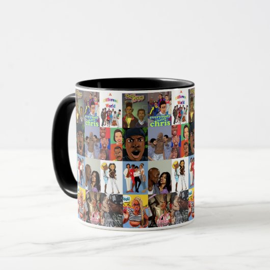 Black Sitcom Tasse (Vorderseite Links)