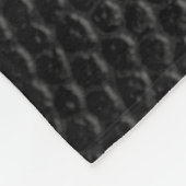 Black skin skin texture skin fleecedecke (Ecke)