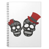 Black Skull Duo Thunder_Cove Notizblock (Vorderseite)