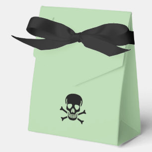 Black Skull Green Fee Boxen groß Geschenkschachtel