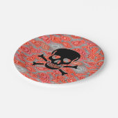 Black Skull Lava Teller (Schrägansicht)