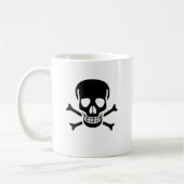 Black Skull Tasse Kaffee Tasse (Links)