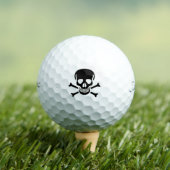 Black Skull Titleist 2023 Pro VI Golfbälle 3er Pac (Insitu T-Shirt)