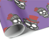 Black skulls Duo Thunder_Cove Geschenkpapier (Rolleneckpunkt)