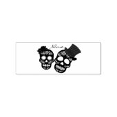 Black skulls Duo Thunder_Cove Gummistempel (Prägung)