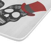 Black skulls Duo Thunder_Cove Schneidebrett (Ecke)