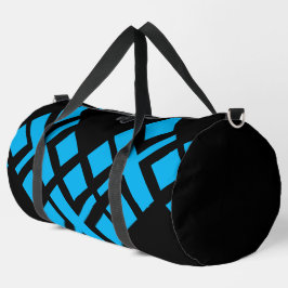 Black Sky Blue Duffle Bag