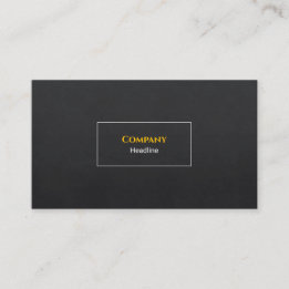 Black Slate Business Card Visitenkarte